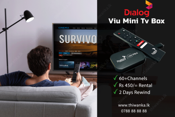 Dialog Viu Mini Tv Box Pre Paid Post Paid Thiwanka Lk