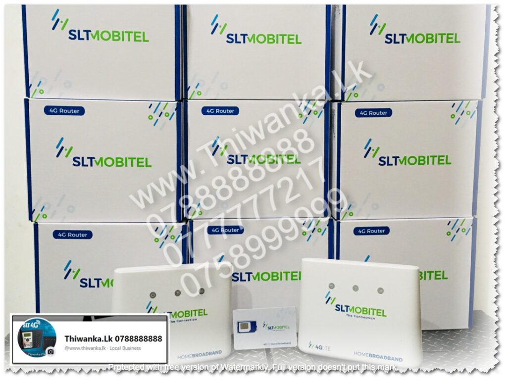 SLT Mobitel 4G Routers Post Paid Wifi - ( Night Time Unlimited Data ...