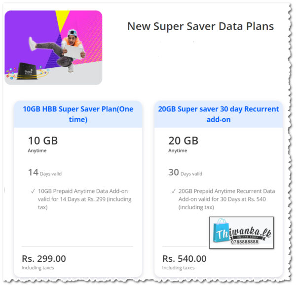 Dialog 4G Router Per Day ( Pre paid 4g Reload) - Thiwanka.lk