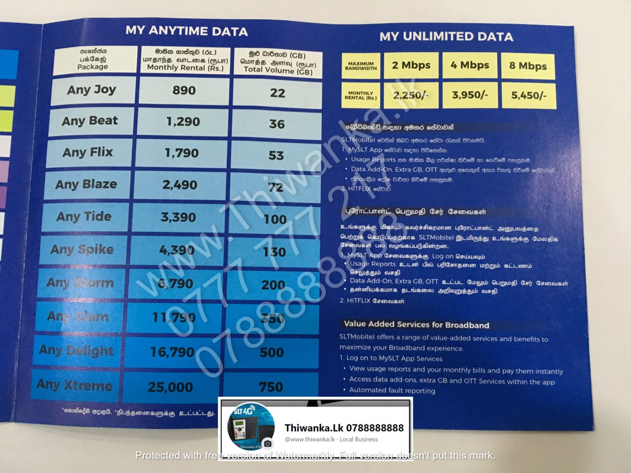 SLT Mobitel 4G Routers WIFI - Thiwanka.lk